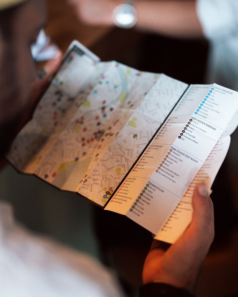 Genuss Stadtplan Z&uuml;rich